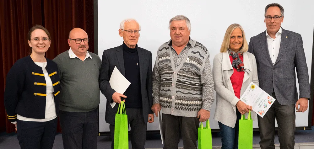 Ehrung langjähriger Mitglieder
