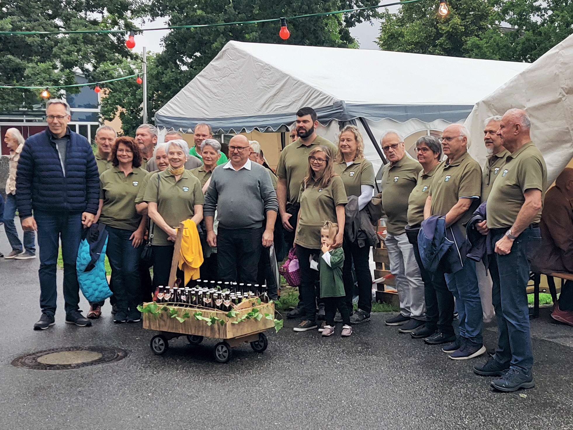Gartlerfest mit Überraschung