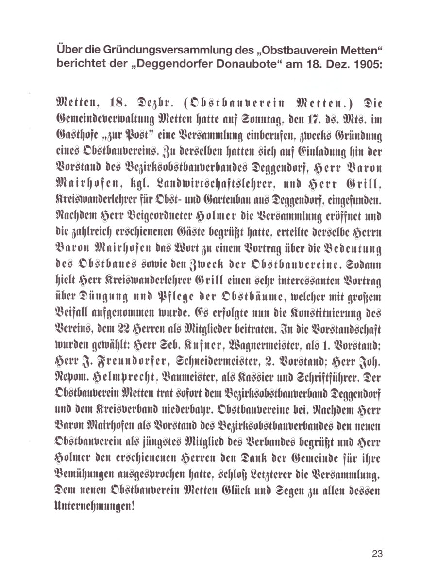 Vereinsgeschichte